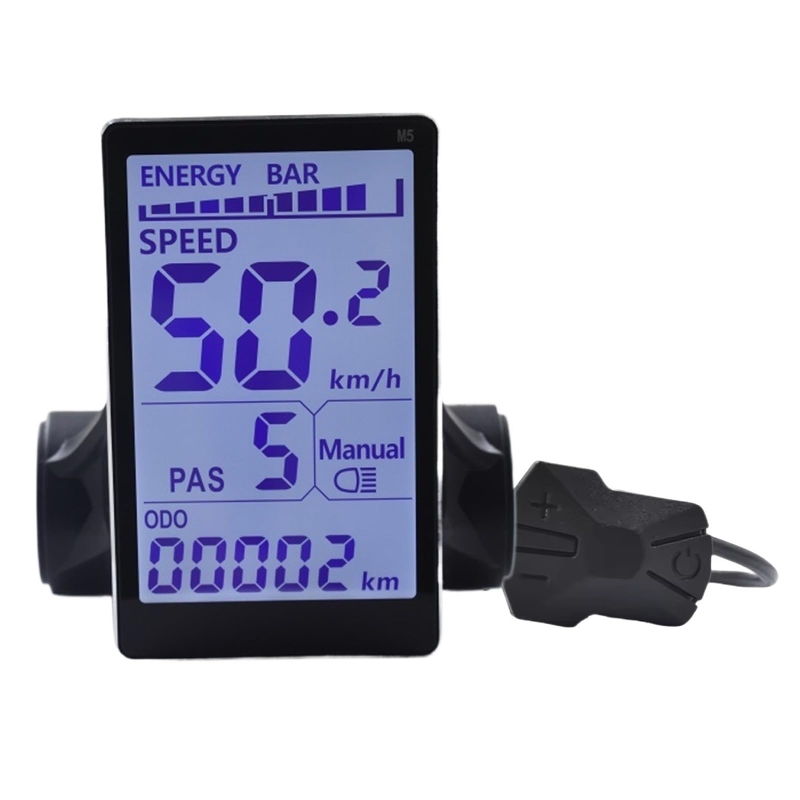 Pantalla para Ebike, Panel LCD para Bicicleta Eléctrica M5 con Pantalla A Color