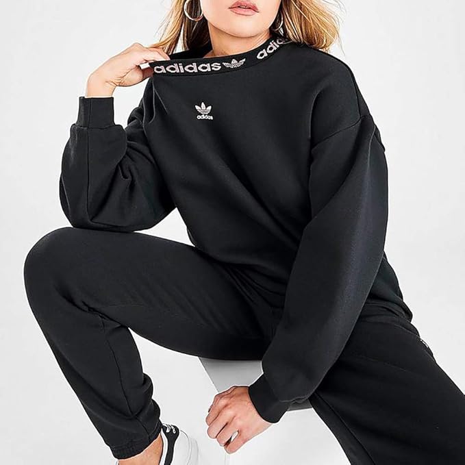 Women's adidas originals boyfriend crew sweatshirt Clearance