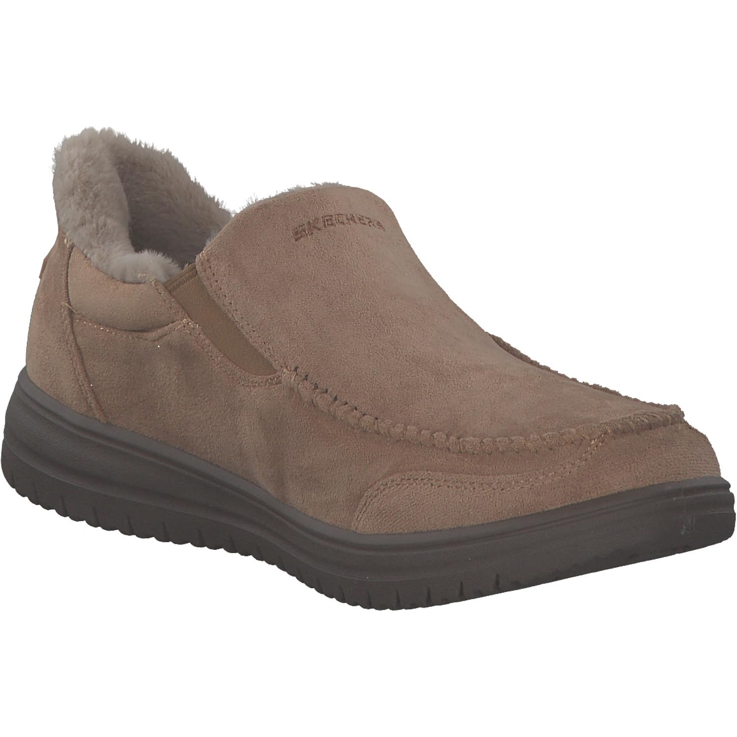Skechers Murette ScofieldSlipper męskie, Brązowa mikrofibra, 41.5 EU