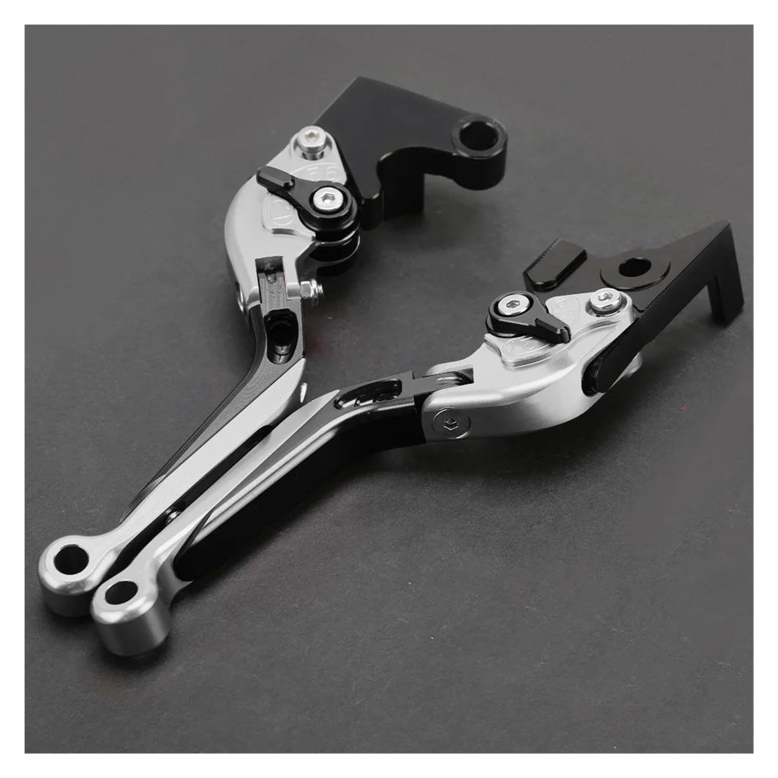 Mamxvkvzeu O Motorbike Brake Clutch Handle Levers Motorcycle Folding Brake Clutch Lever Handle Levers Adjustable For Ninja500 Z500 Z 500 2024 2025(O)