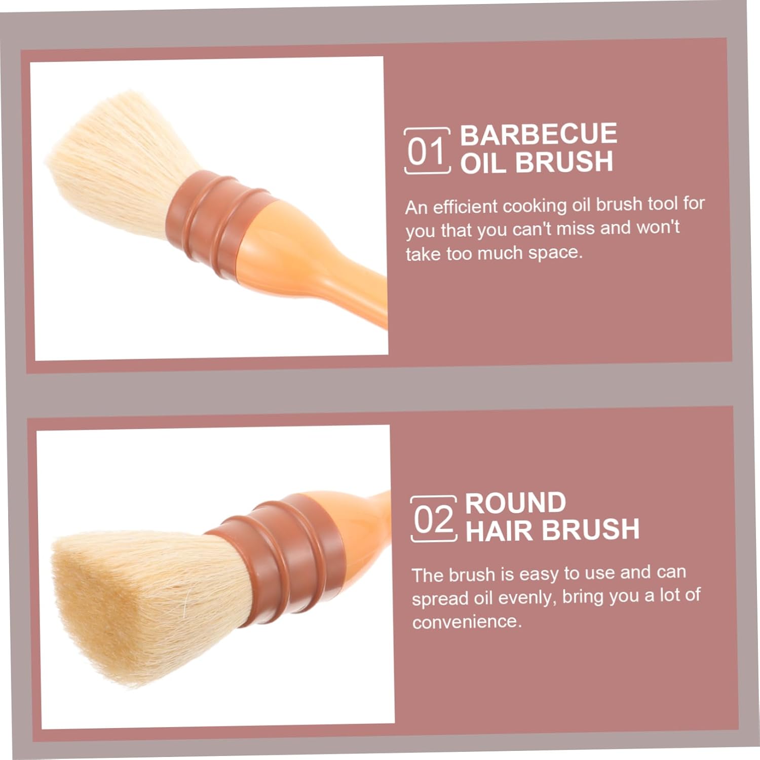 Happyyami BBQ Oil Brush Cooking Scrubber Pastry Brush Holder Dawn Dish Soap Liquid Hot Barbecue Dispenser Dish