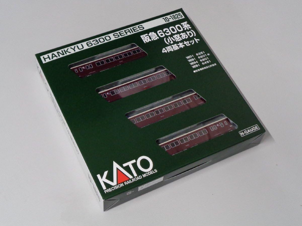 KATO(カトー) 阪急6300系 (小窓あり) 4両基本セット #10-1825