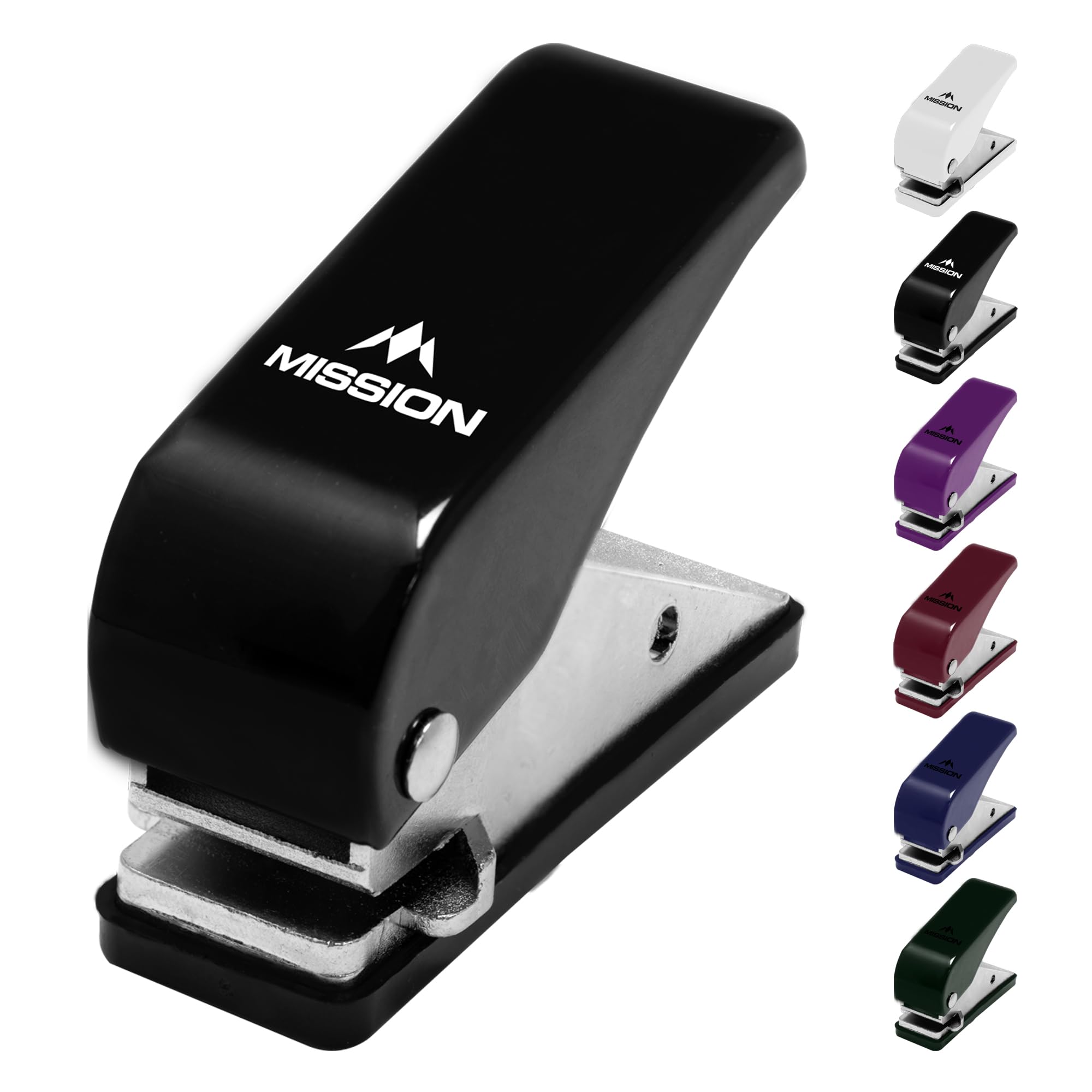 Mission Darts | Flight Punch | Pocket Size | Easy to Use Tool | Multiple Colours Available. (Purple)