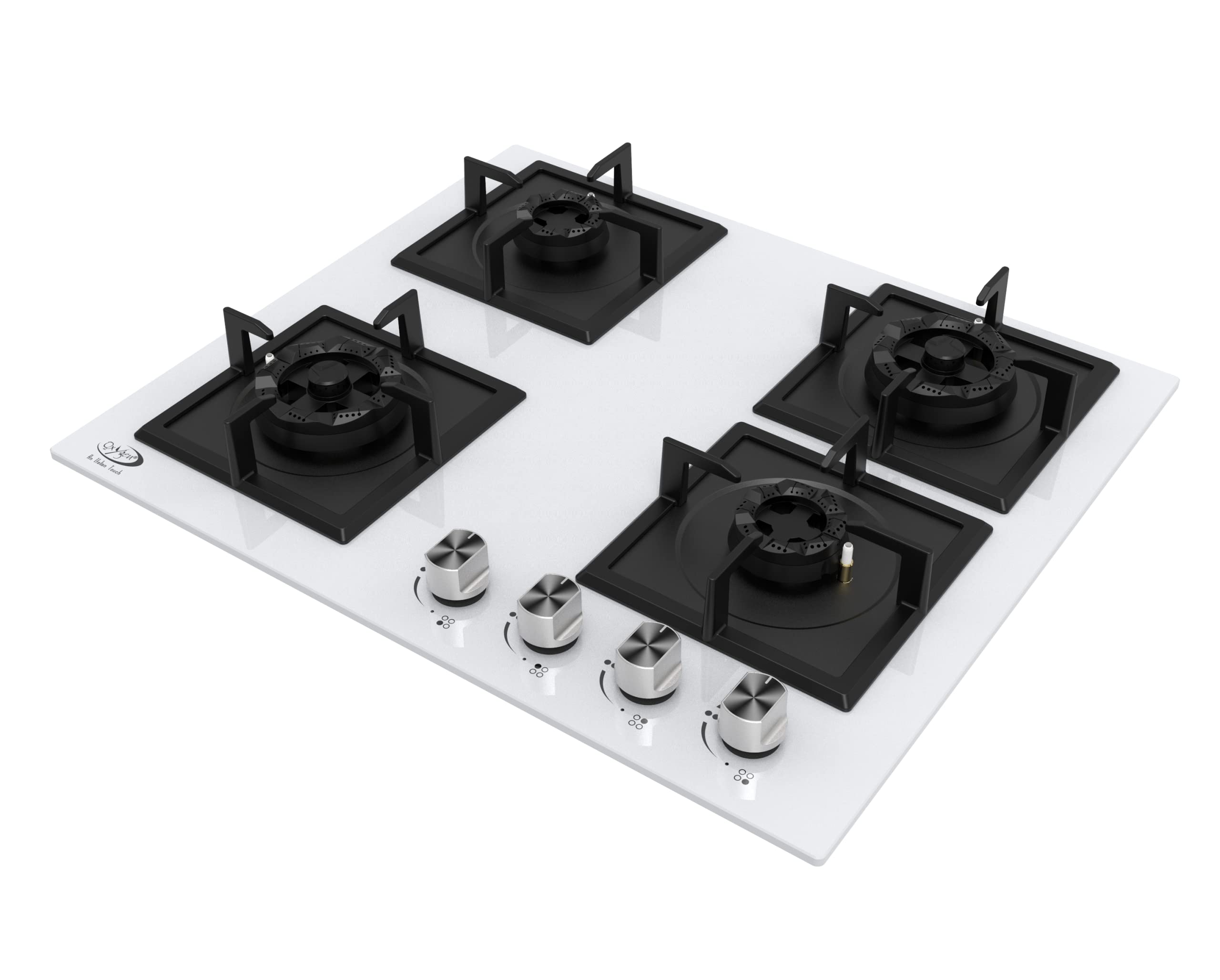 【中古】 BQ　cooking！（2） Oxygen by Jyoti - Oxy 604 CBG White | Brass Burners Suitable for