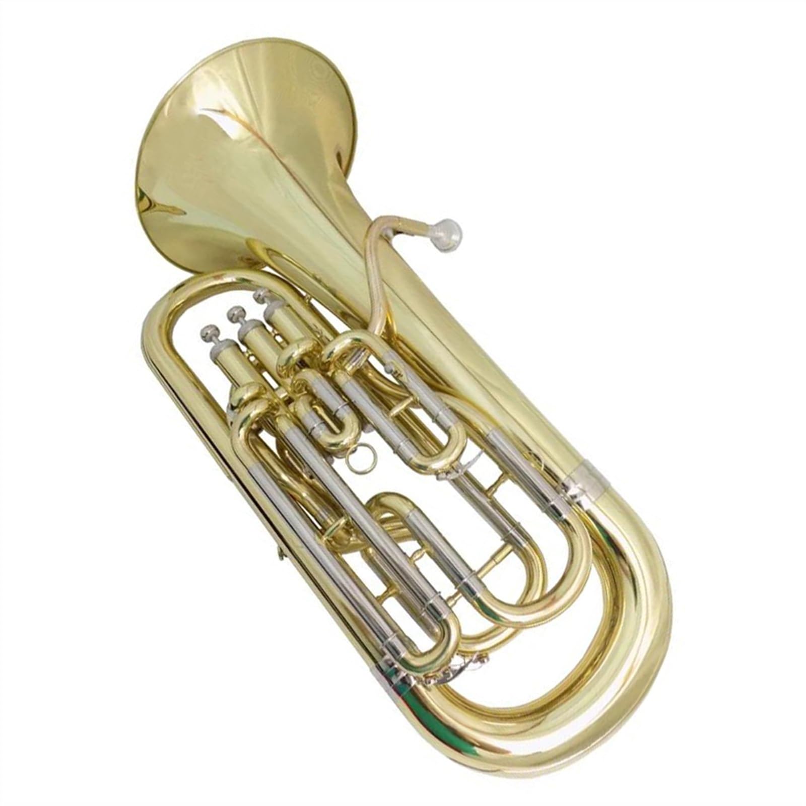 Re:VIBRATION【YELLOW BRASS】for Euphonium Gold Lacquer Rotary Euphonium ( 4 VALVE Tone C/Bb) - AliExpress