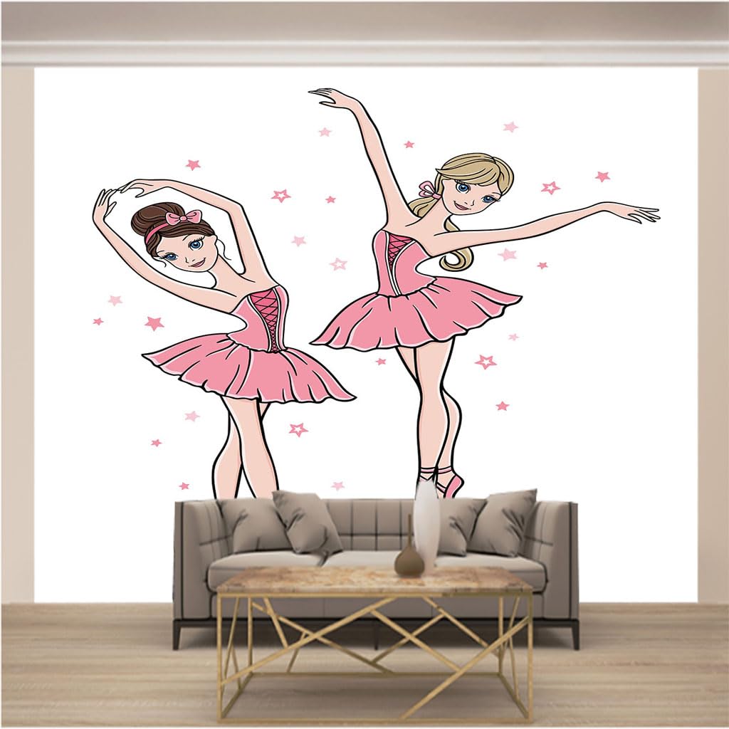 Papier peint intissé pour salon moderne décoration murale grand format danseuse