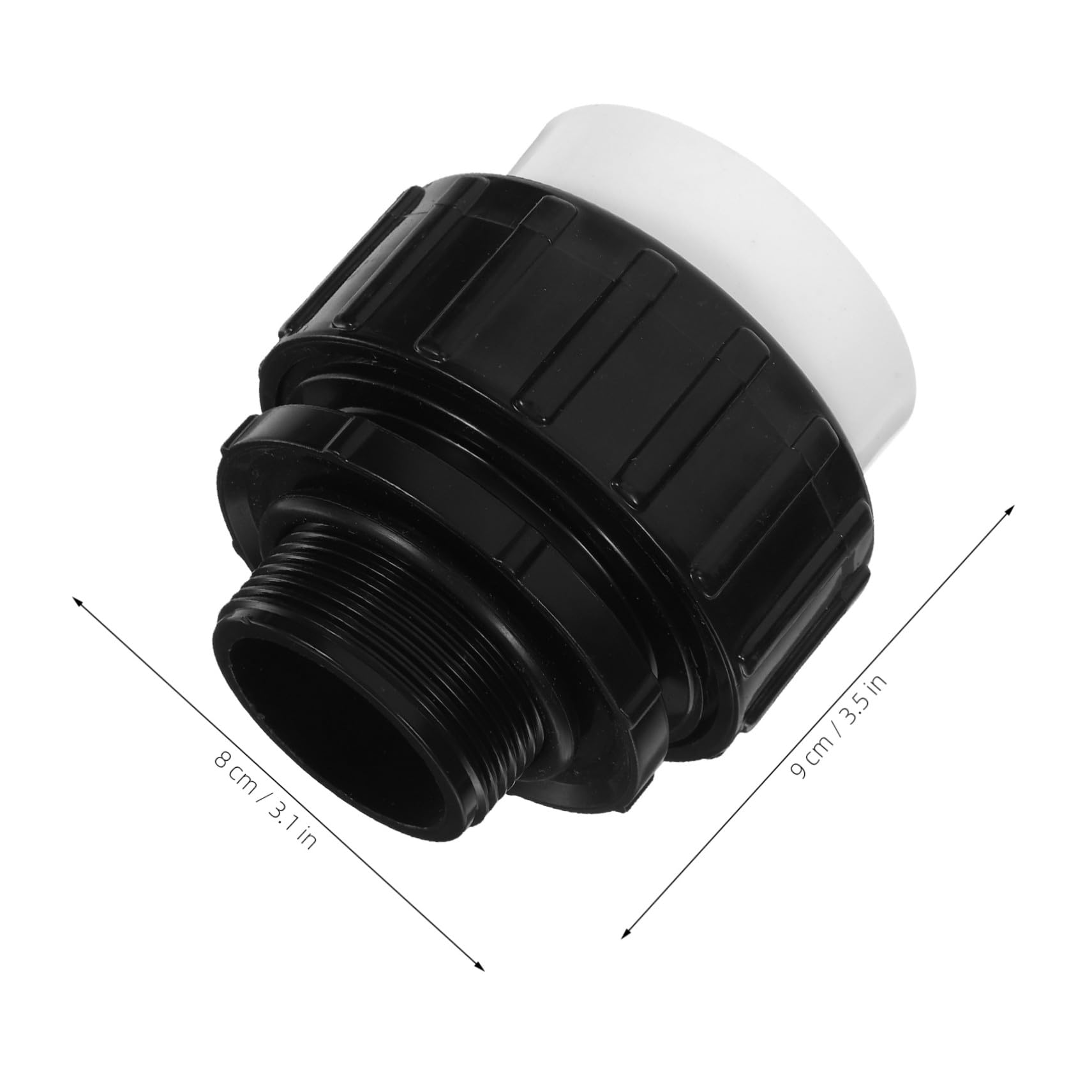 Adaptateur pour Pompe Piscine Résistant Haute Température Joint Coulissant Étanche Construction Abs Compatible Multi-Marques Maintien Stabilité Pompe Spa