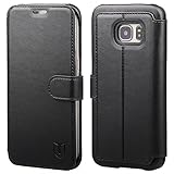 Galaxy S7 Edge Case, TANNC Flip Leather Wallet Phone Case [Layered Dandy] - [Card Slot][Flip][Wallet] -Case for SAMSUNG Galaxy S7 Edge Devices -Black
