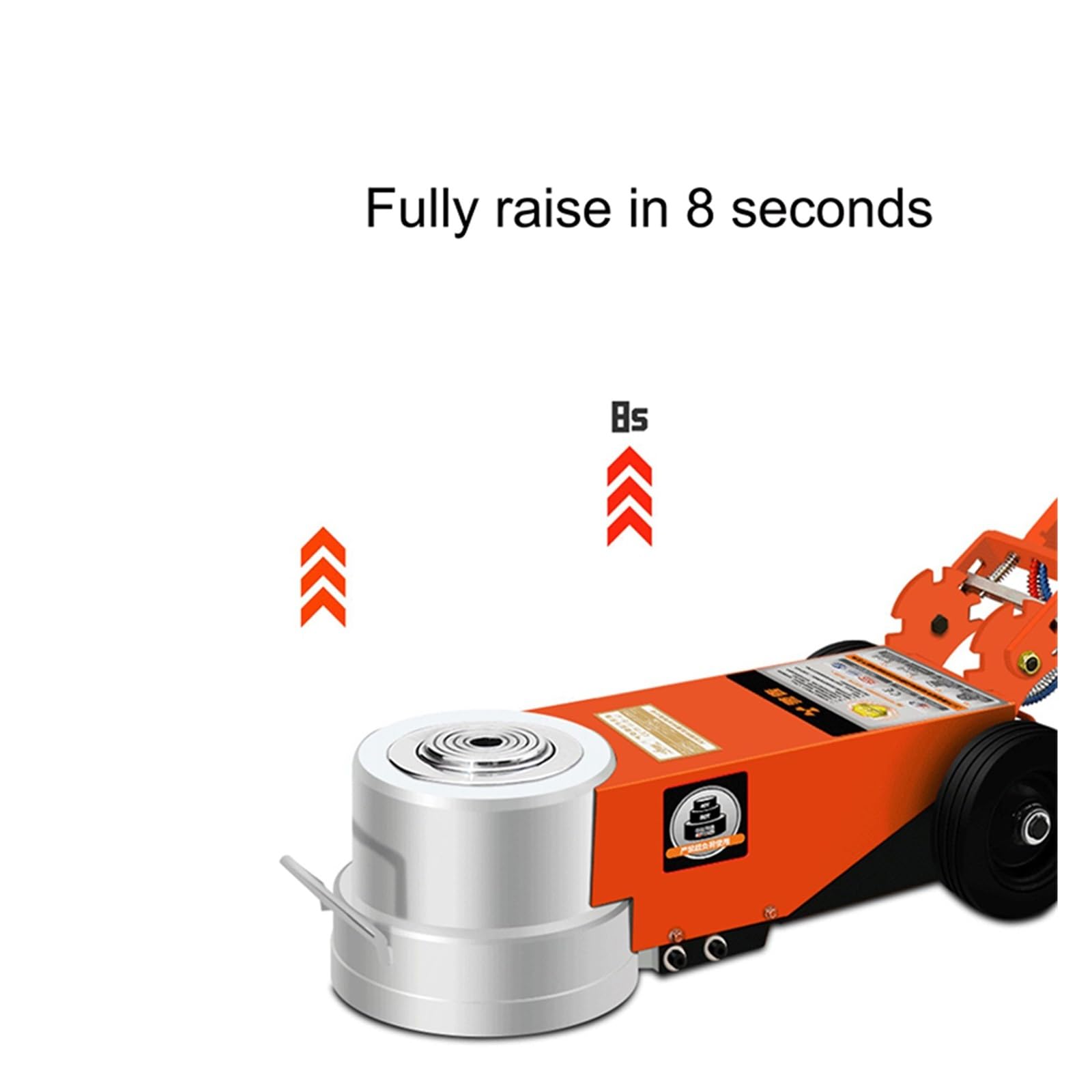 Martinetto pneumatico 30T Nuovo V Big Car Idraulico Mille Oro Top Doppia Sezione Strumento di sollevamento for riparazione automatica Utensile idraulico per energia elettrica, industri(Straight rod)