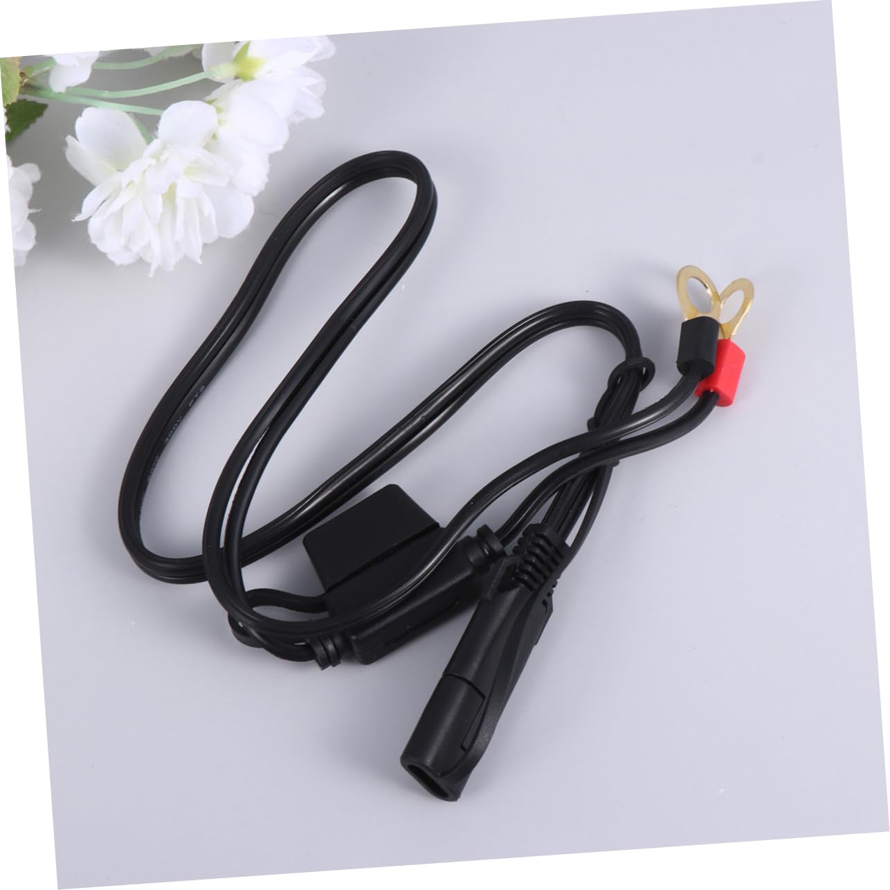 VINTORKY 12v Motorcycle Cable Circuit Power Tool for Home Outdoor Use Easy for Charging Motorcycles
