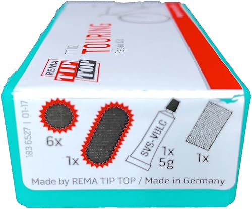 Miniatura 3 de Rema Dos (2) Kits de reparación de parches de tubo de bicicleta Touring TT02 (22) - TT O2 grande