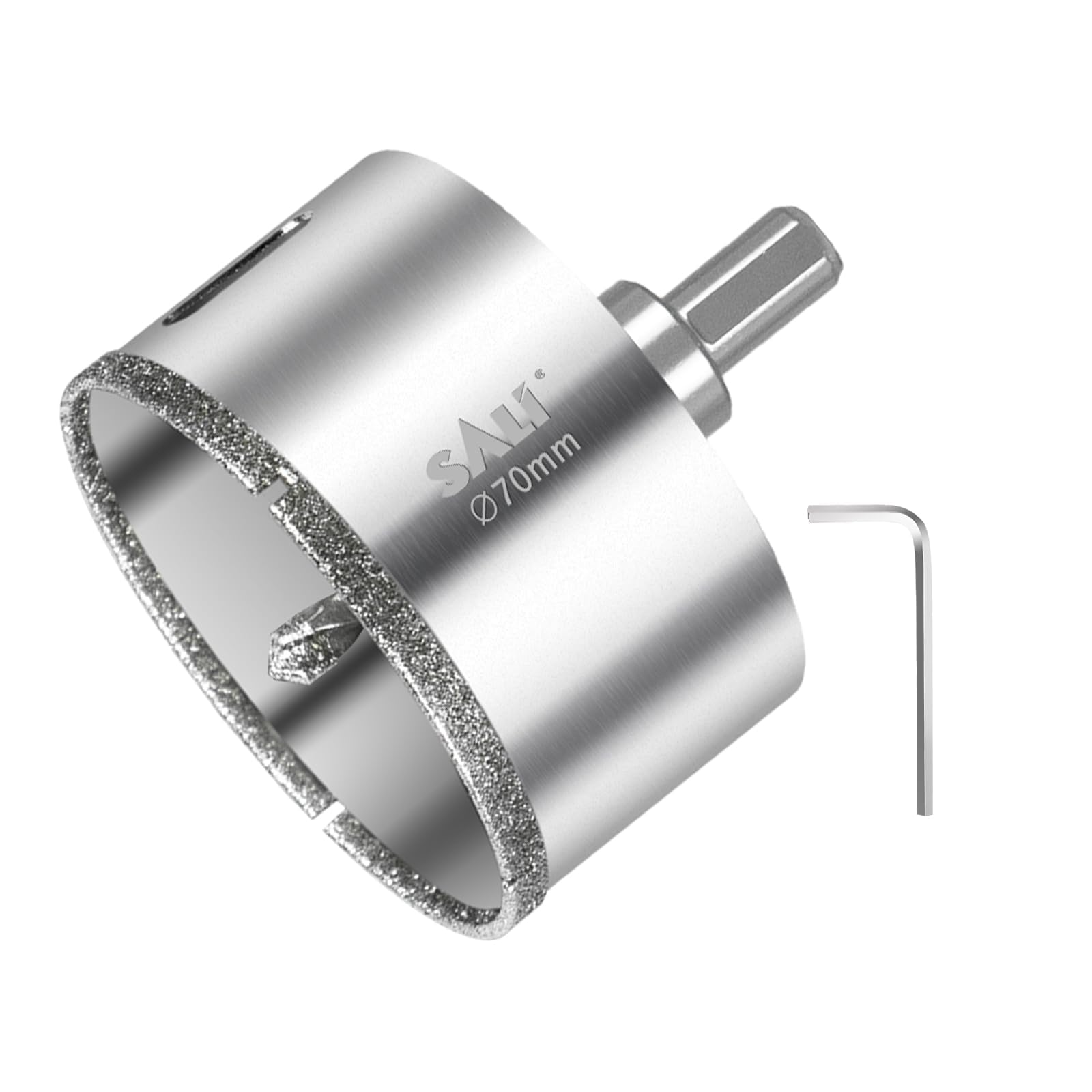 SALI 68 mm Diamantbohrer Lochsäge Mit Zentrierbohrer - Glasb