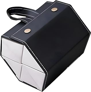 حقيبة تخزين وتنظيم النظارات - منظم صغير وأنيق للمنزل والمتجر؛ حافظة تنظيم نظارات شمسية متعددة قابلة للطي