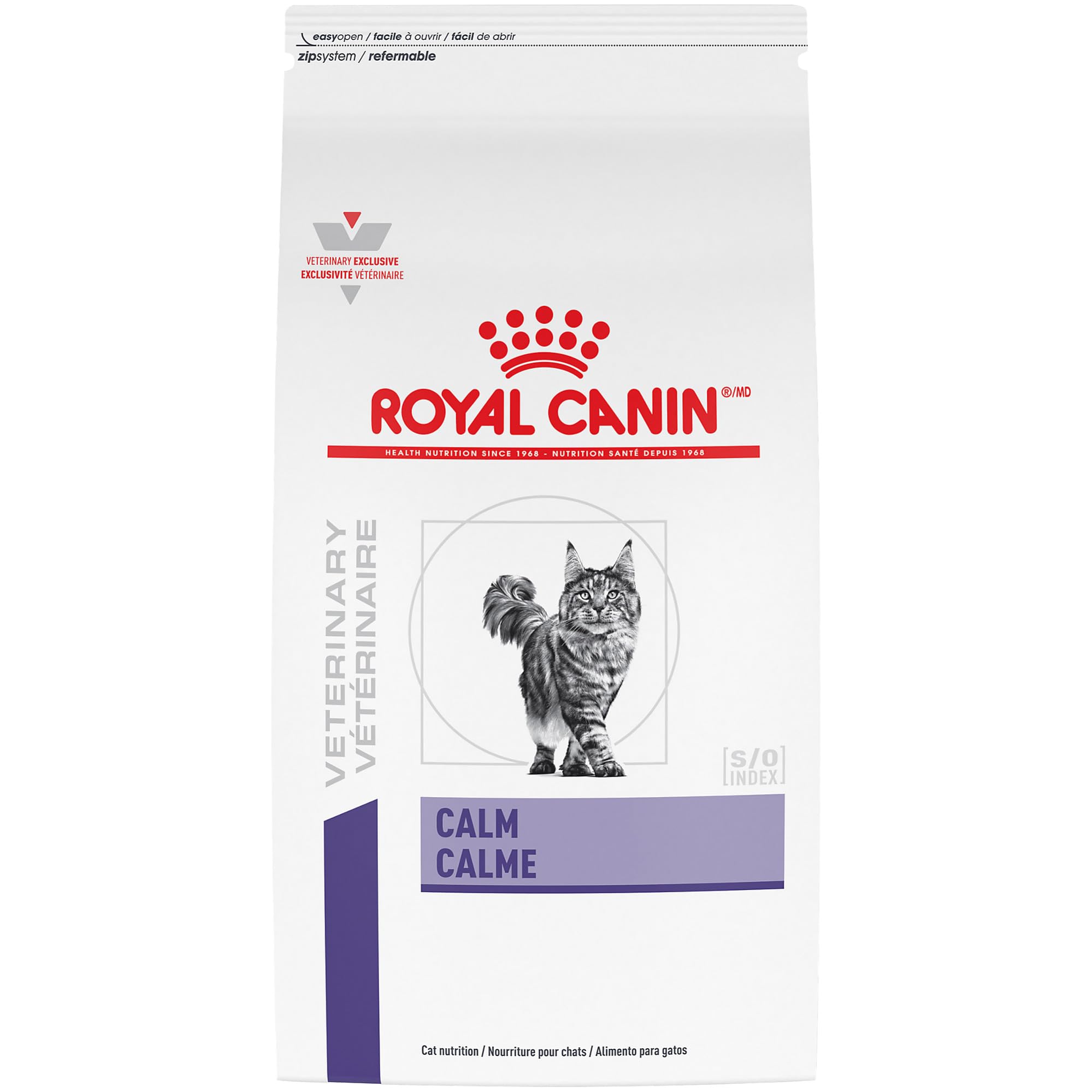 Royal Canin Expert Calm | 4 kg | Alimento completo per gatti adulti | Possibile effetto rilassante | Proteina del latte idrolizzata e L-triptofano