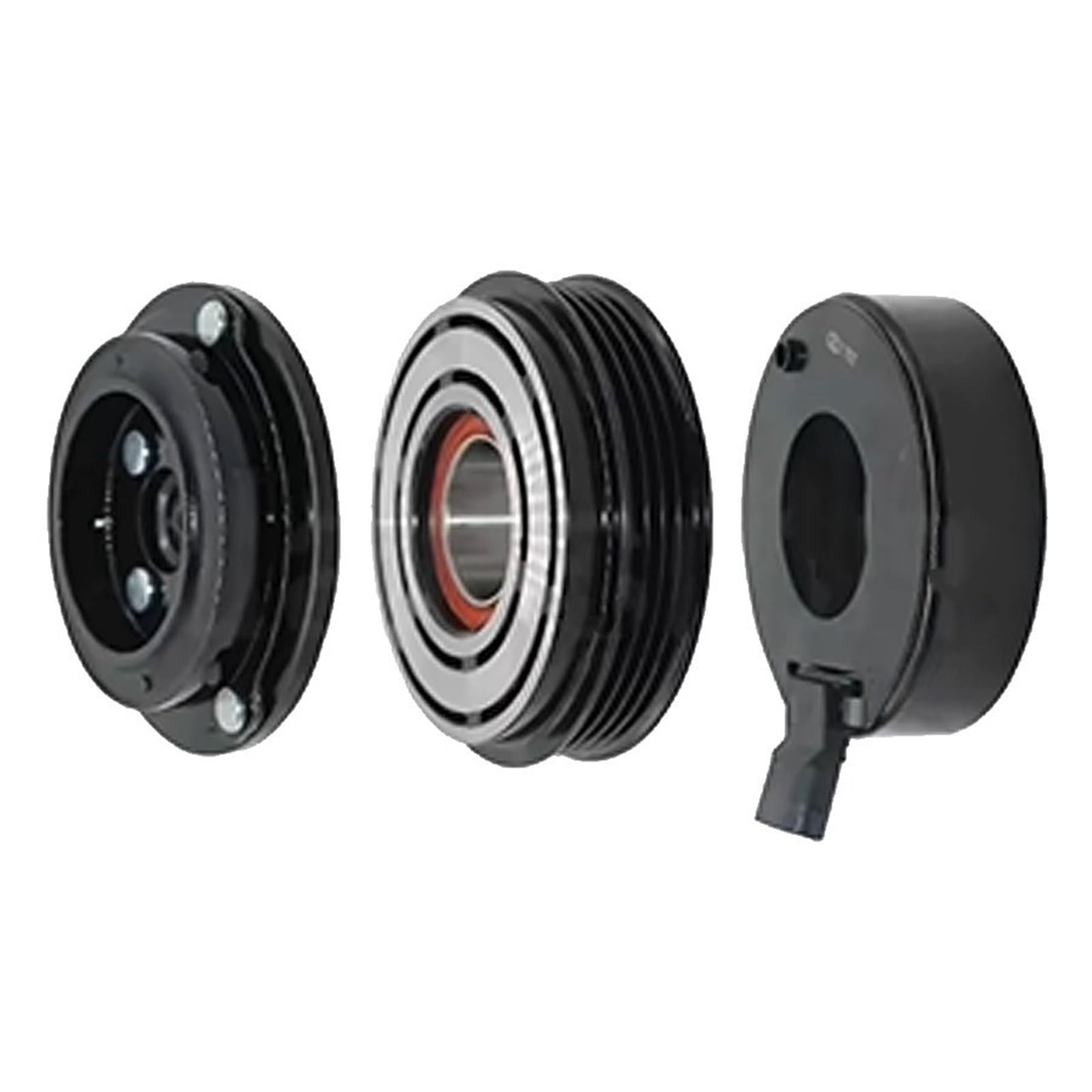 Puaywmoz Clutch Ac Compressor Kit Fit For Chevrolet Fit For Spapk M300 1.0 1.2 94558244 96073851 Ac Air Conditioning Compressor Pulley Csp11 Pv4(Clutch)