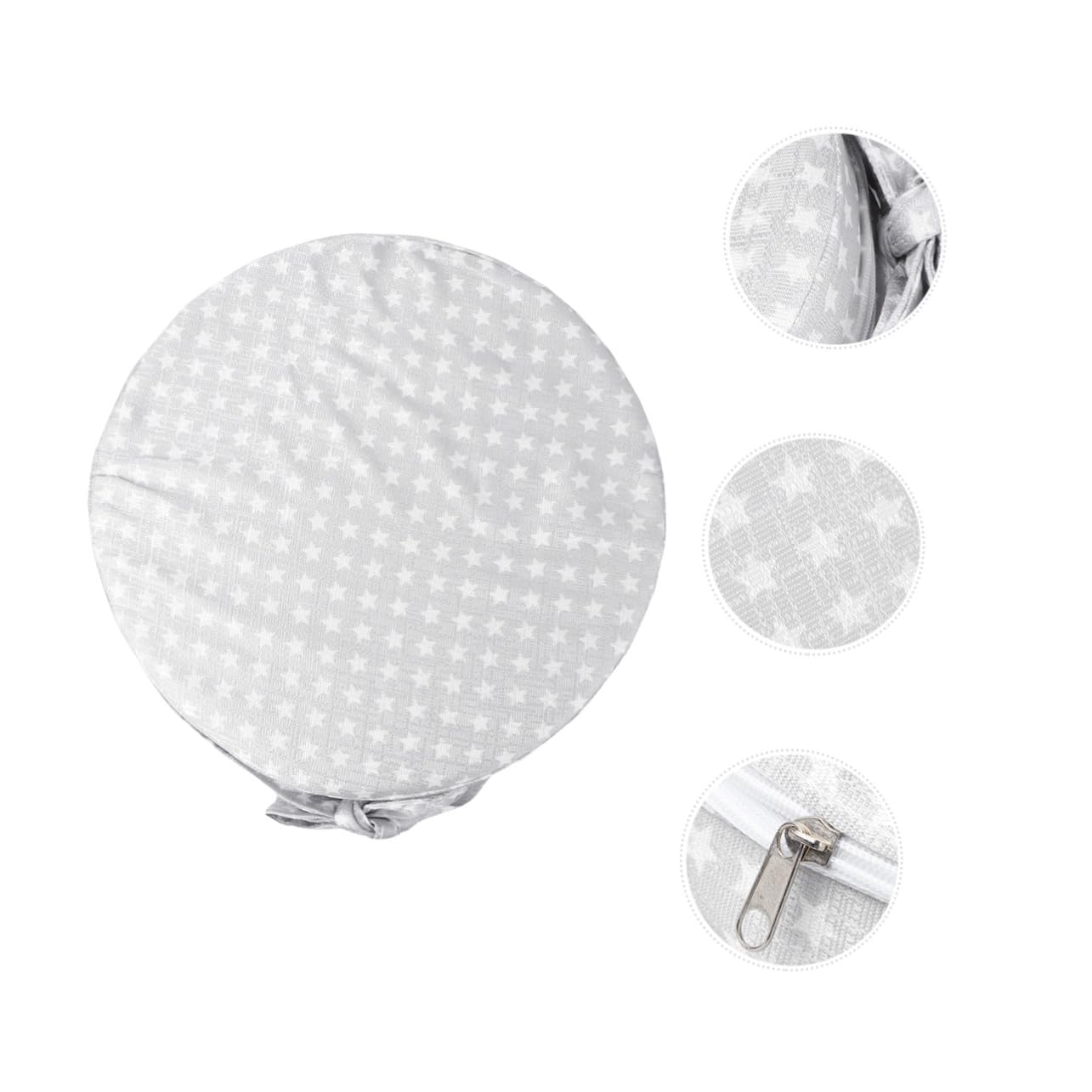 Cuscino Rialzante Comfort Antiscivolo, per Sedia Bambini Rotondo