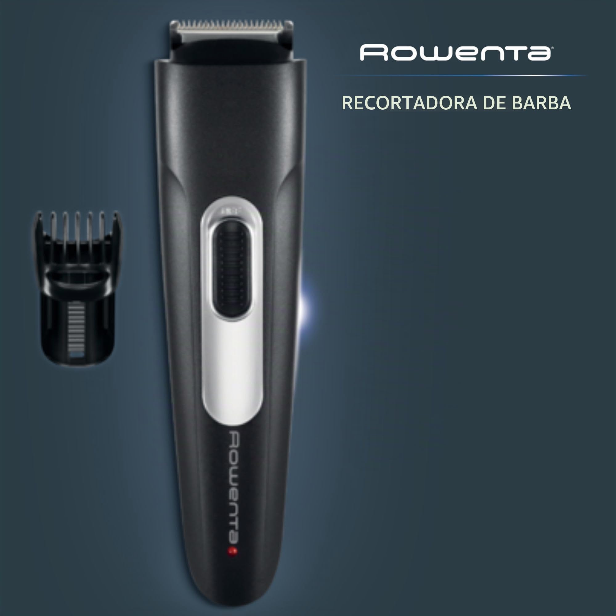Rowenta Stylis 2 TN2801 - Cortapelos para hombre con cuchillas de acero Inoxidable con 90 minutos de autonomía, 11 longitudes de corte, fácil sistema de limpieza y sistema de bloqueo
