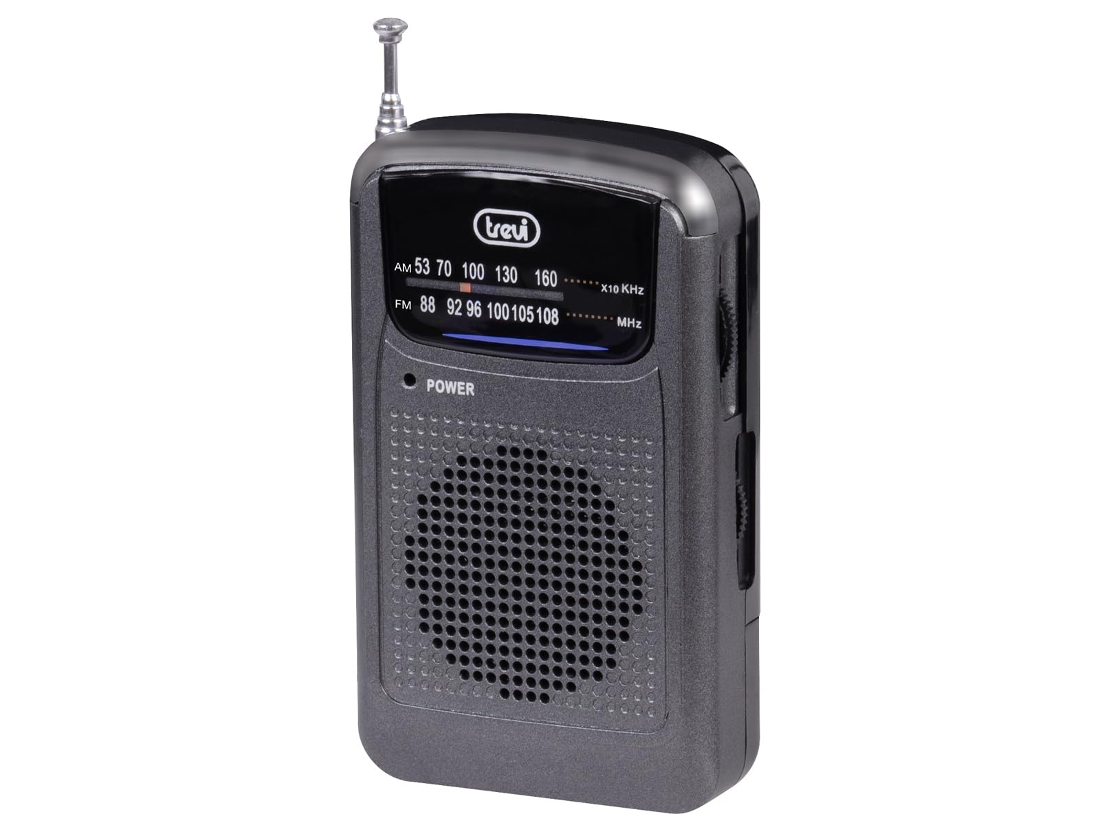 Trevi RA 710 GMG Radio Portatile 2 Bande AM FM con Presa Cuffie, Alimentazione a Batterie AAA