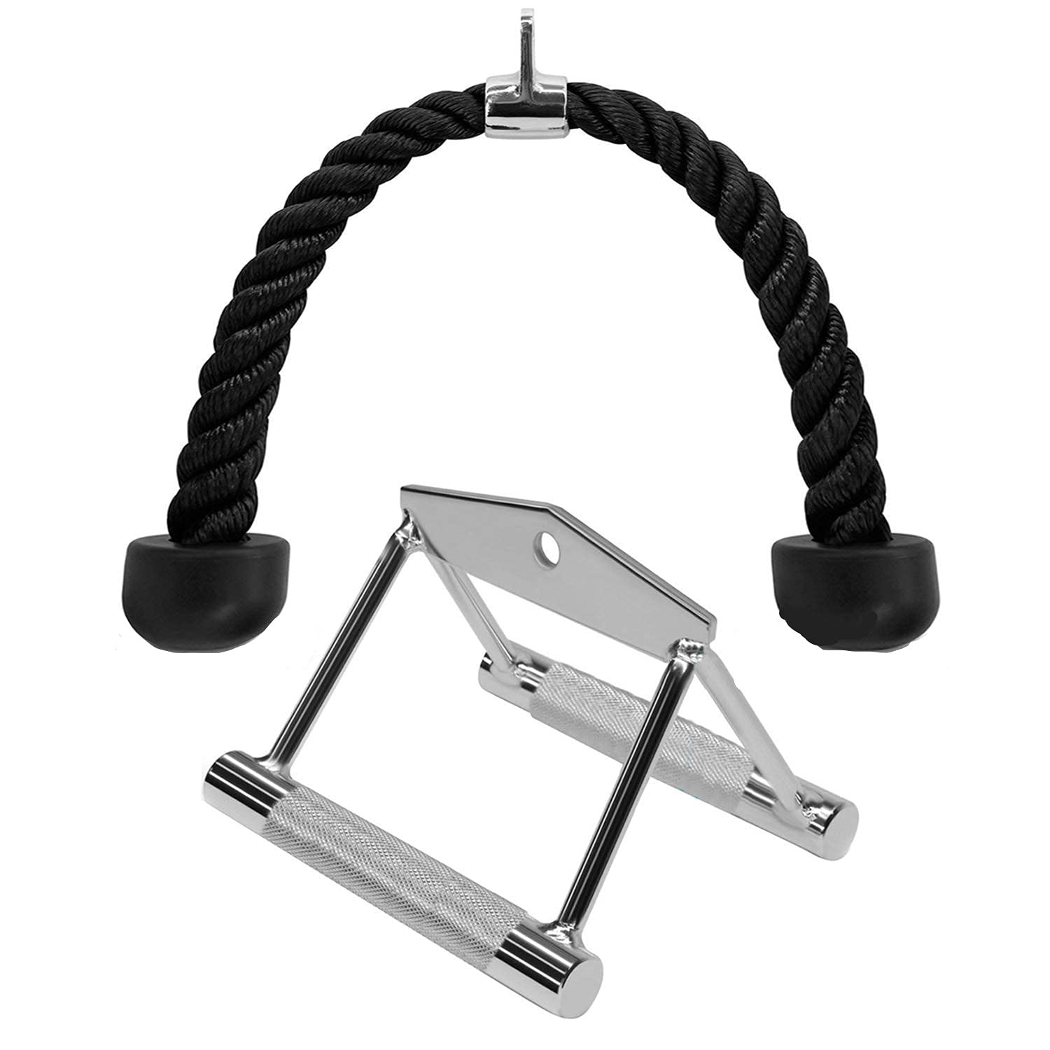 Mount Hood GYM Cable Attachment Handle, Triceps Rope, and Rowing Chinning Bar COMBO PACK (B09641YK9L) Amazon Price History, Amazon Price Tracker