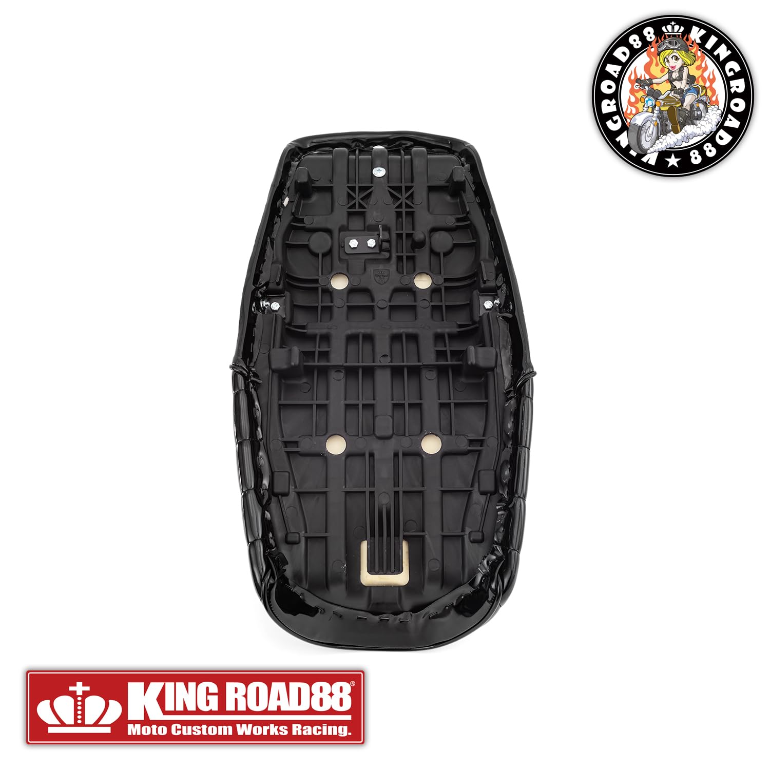 Amazon | King Road 88 XJR400 前期 4HM エナメル ブラック 40cm 三段