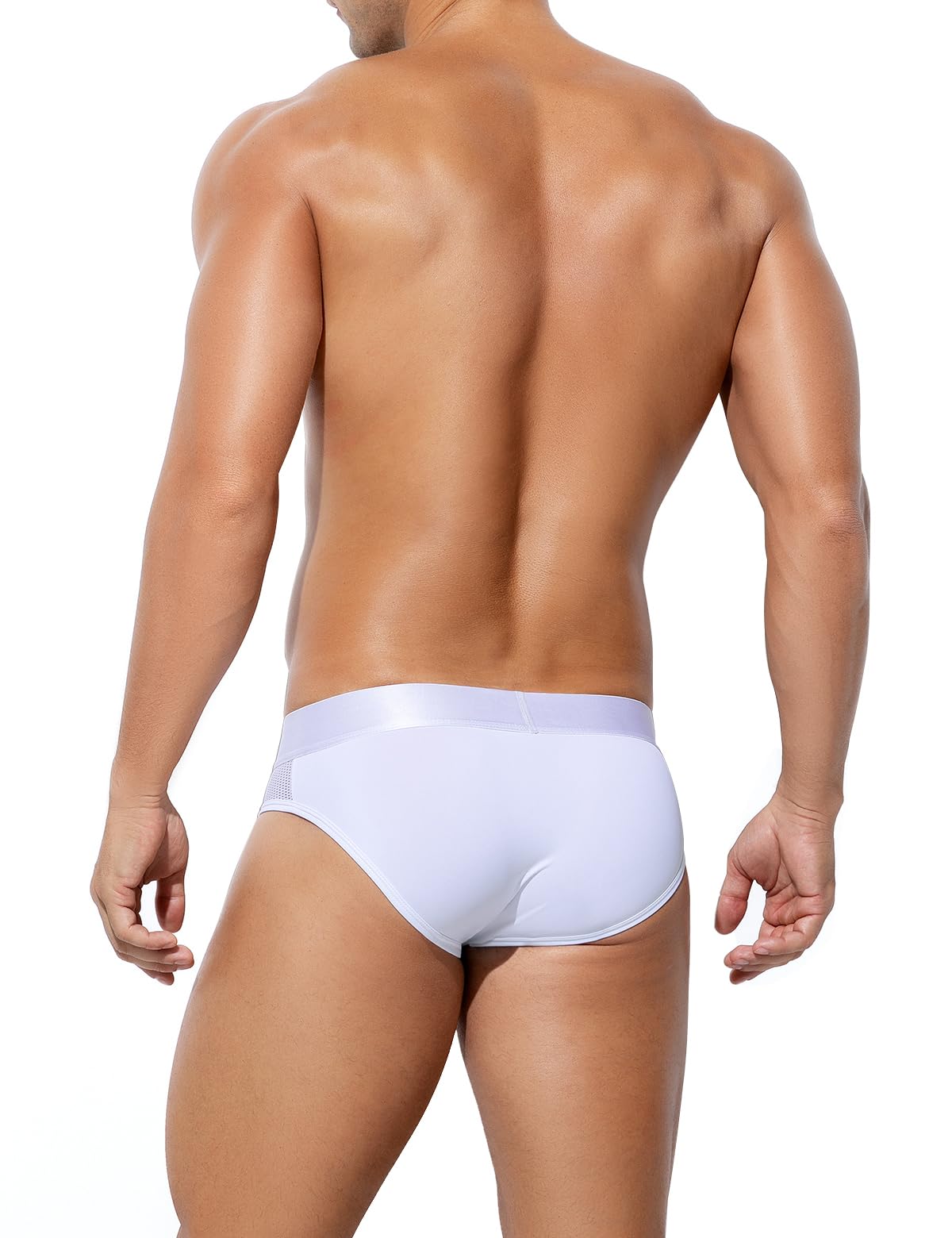 Casey Kevin Herren Slip Sexy Netz Slips Sport Atmungsaktive Briefs Unterwäsche Mesh Slips Unterhosen Männer