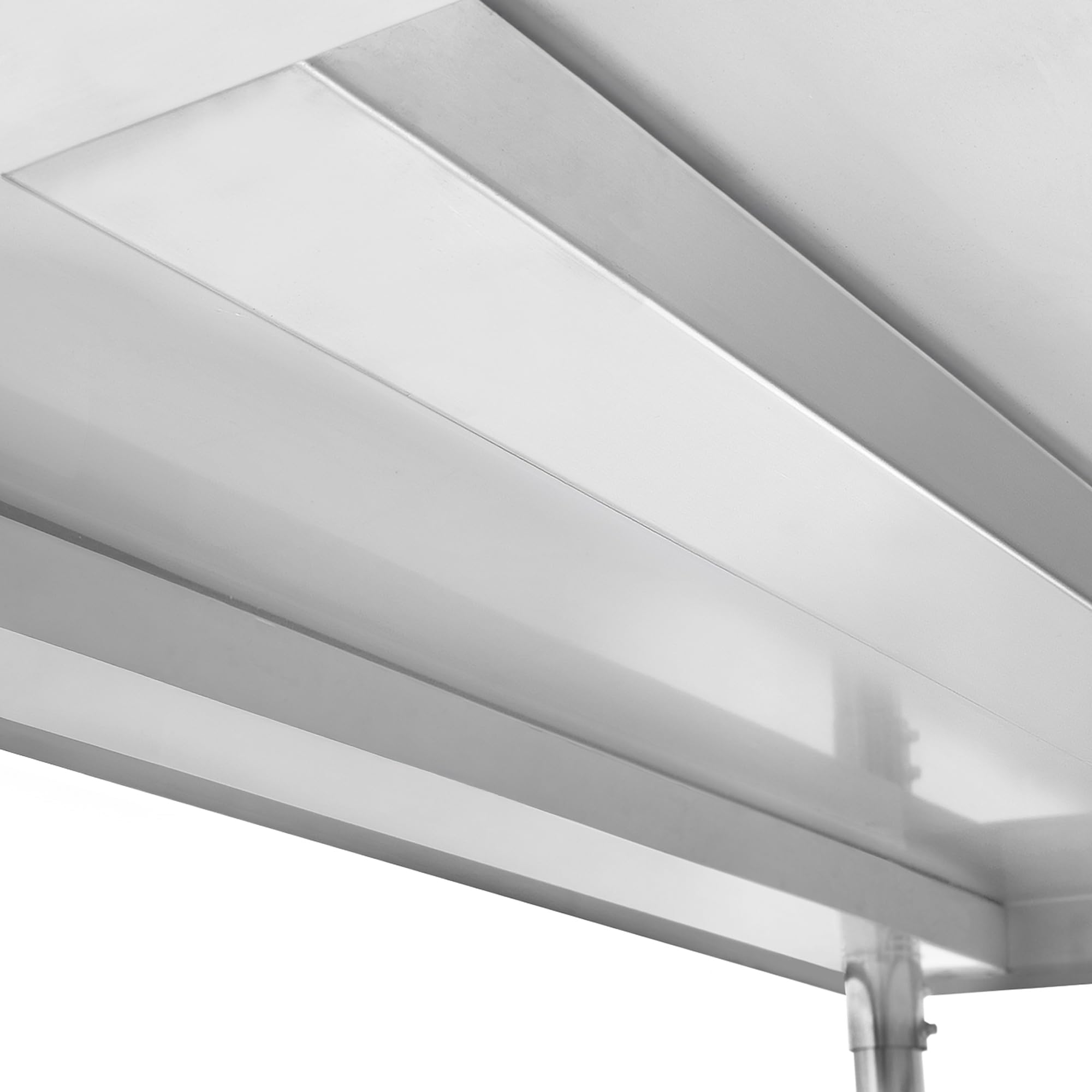 Mahlzeit Tavolo in Acciaio Inox da Lavoro per Cucina e Ristorazione, Preparazione Professionale (70 x 60 x