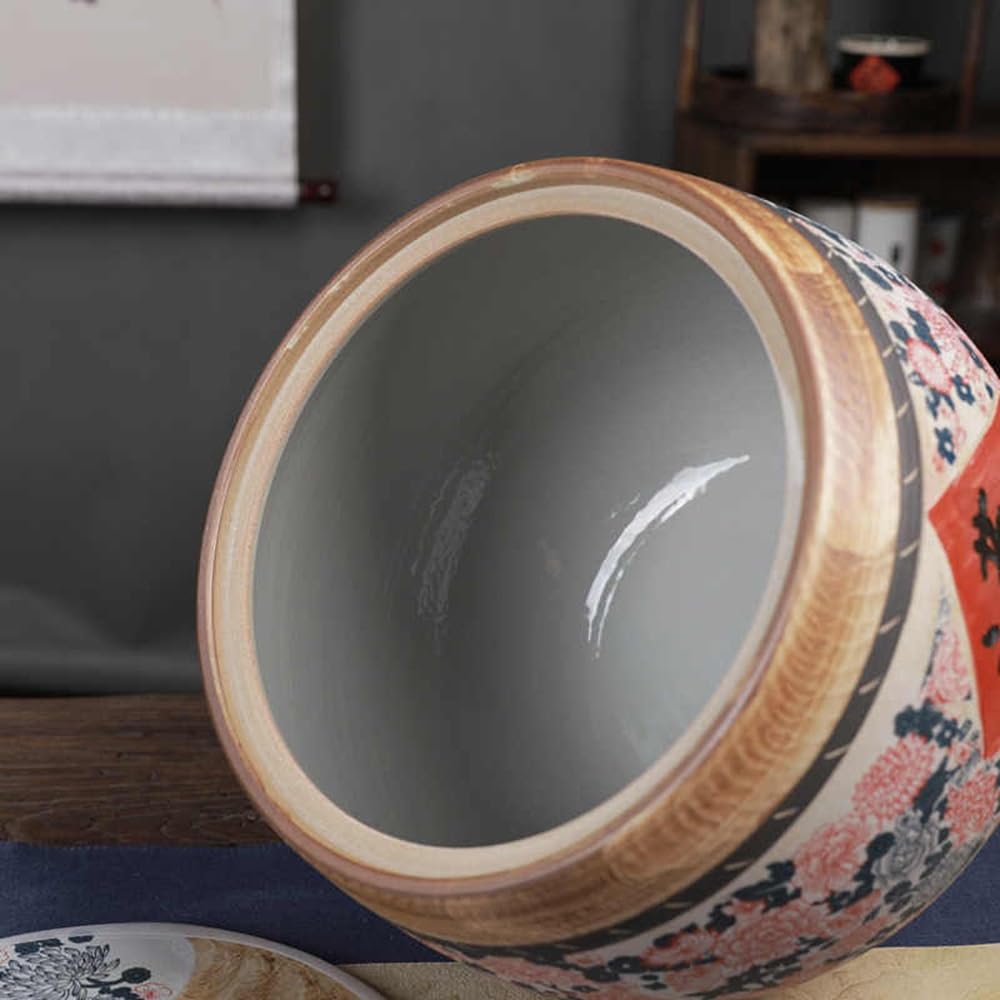 Dispensador De Arroz, Recipiente De Cerámica Para Guardar Arroz