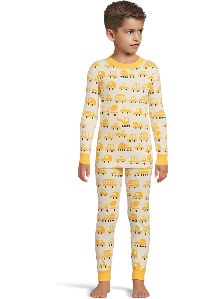 Multi Hanna Andersson Long John Pajama Set (Infant/Toddler/Little Kid/Big Kid)