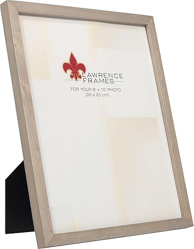 Vista 77 de Lawrence Frames Marco de fotos de madera de nogal, colección de galería, nogal claro, 2.5 x 3.5 pulgadas