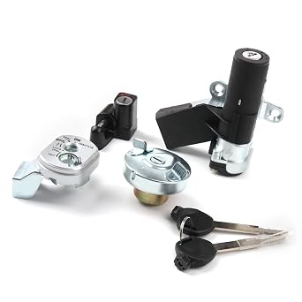 Topteng Ignition Switch Fuel Gas Cap Seat Lock Key Kit for Honda NPS50 Ruckus 2003-2005, NPS50 Ruckus 50 2006-2019 35014-GEZ-Y21, 35014-GEZ-611