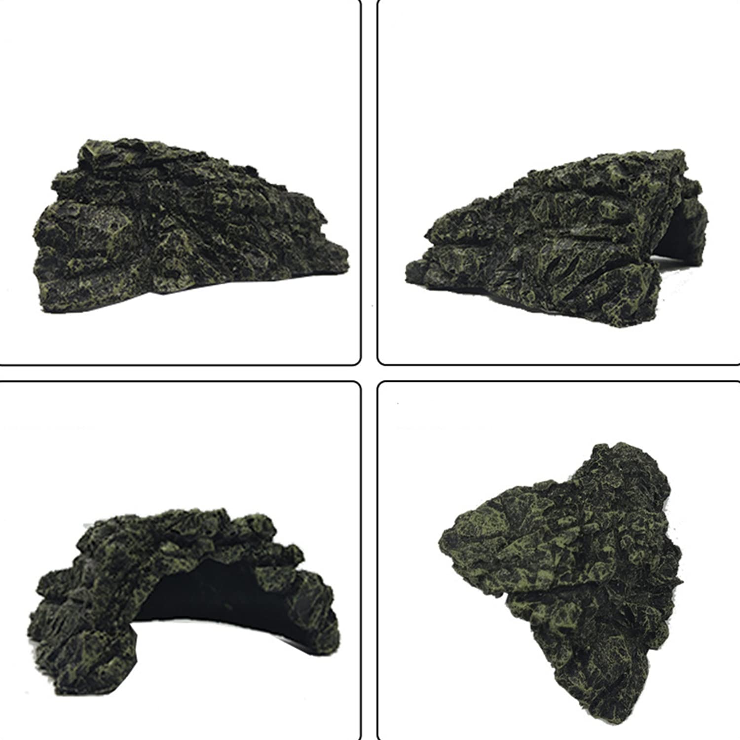 Grotta Per Rettili Bangminda - Caverna Nascondiglio Per Terrario Con Design Realistico - Foto 5