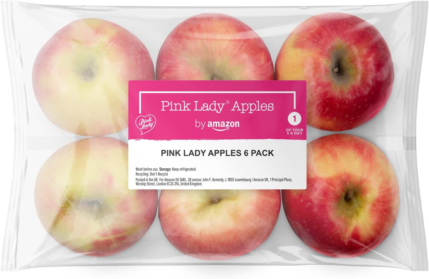 Pink Lady Apples, 6 Pack