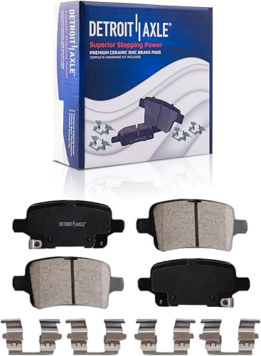 Miniatura 28 de Detroit Axle - Zapatas de freno traseras para 93-07 Subaru Forester Impreza Saab 9-2X, 90-99 Legacy 1993 1994 1995 1996 1997 1998 1999, Reemplazo de