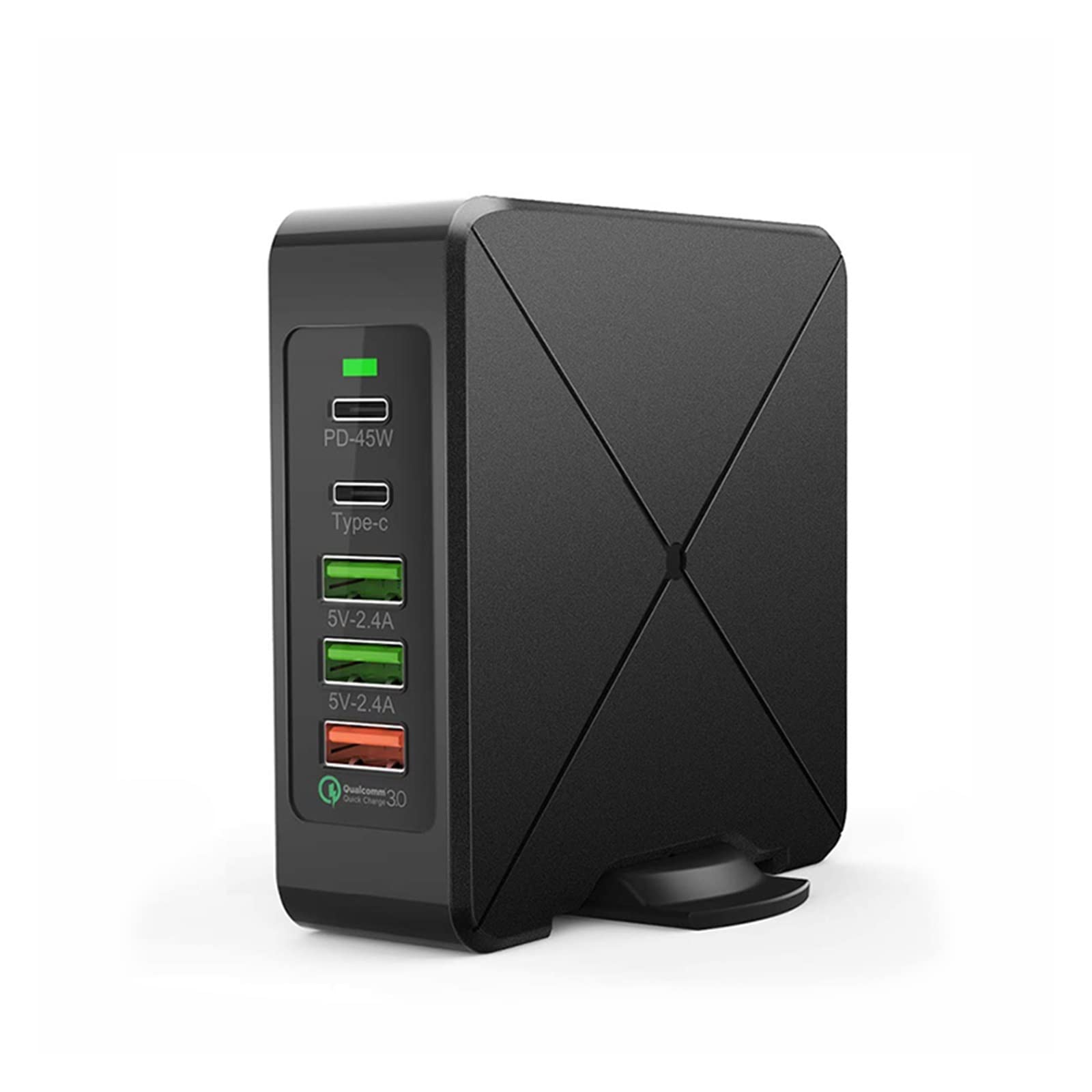 Wielofunkcyjna ładowarka USB, 75W Quick Charge 3.0 USB Type C PD Power Adapter Ładowarka do telefonu Tablet Szybka ładowarka USB