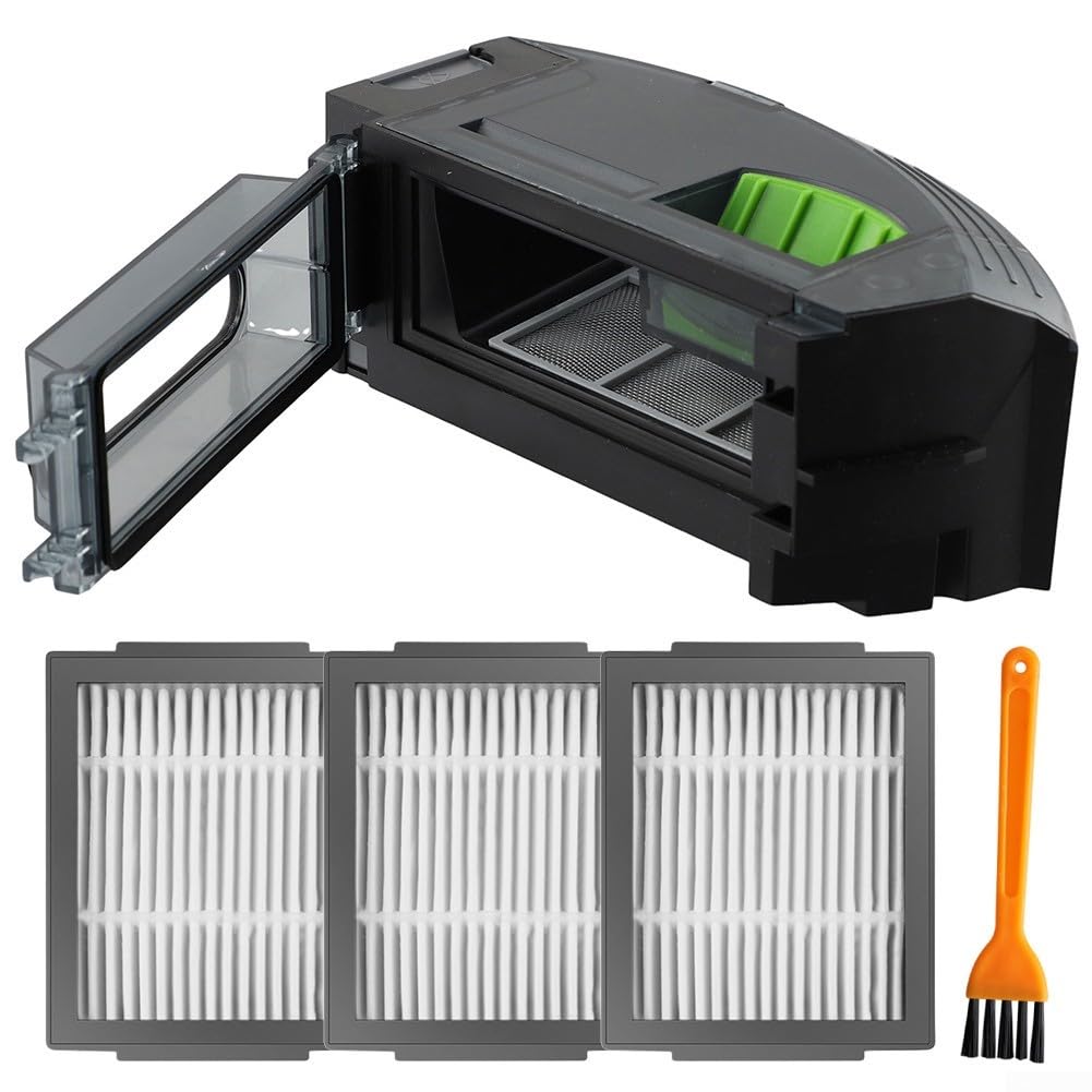 Poubelle De Rechange Pour Roomba I1, I3, I4, I5, I6, I7+, I7, I8 Avec Base De Vidange - Récupération Efficace De La Poussière - 4