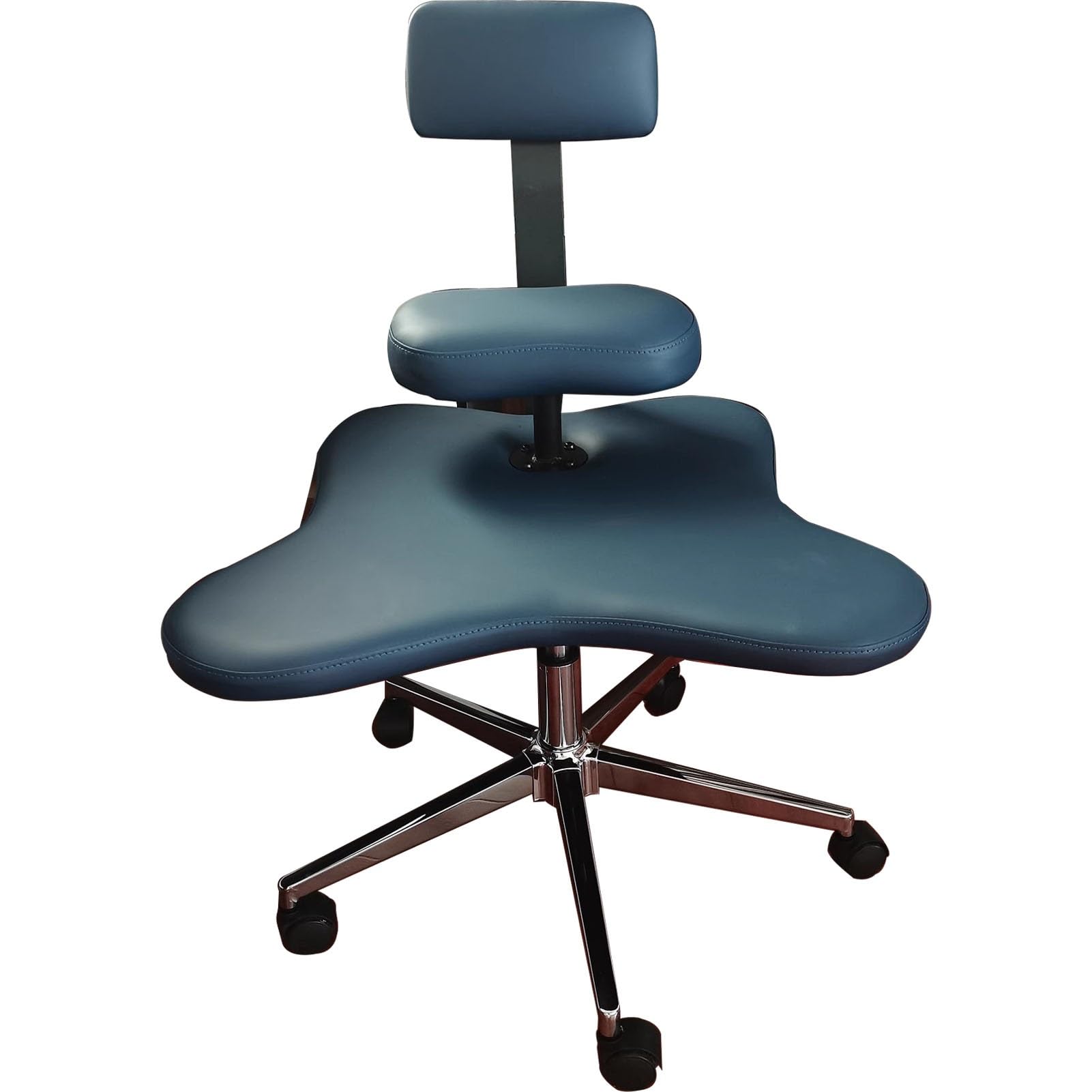 Silla de Rodillas Silla de Meditación Ajustable para Adultos con Patas Cruzadas y Soporte Lumbar, Silla Ergonómica para Arrodillarse, Escritorio de Oficina para Juegos, Taburete de Silla de Yoga