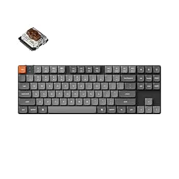 Keychron K5 Max JIS タクタイル 茶軸 WhiteLED Keychron K5 Max QMK/VIA ワイヤレス カスタム・メカニカル