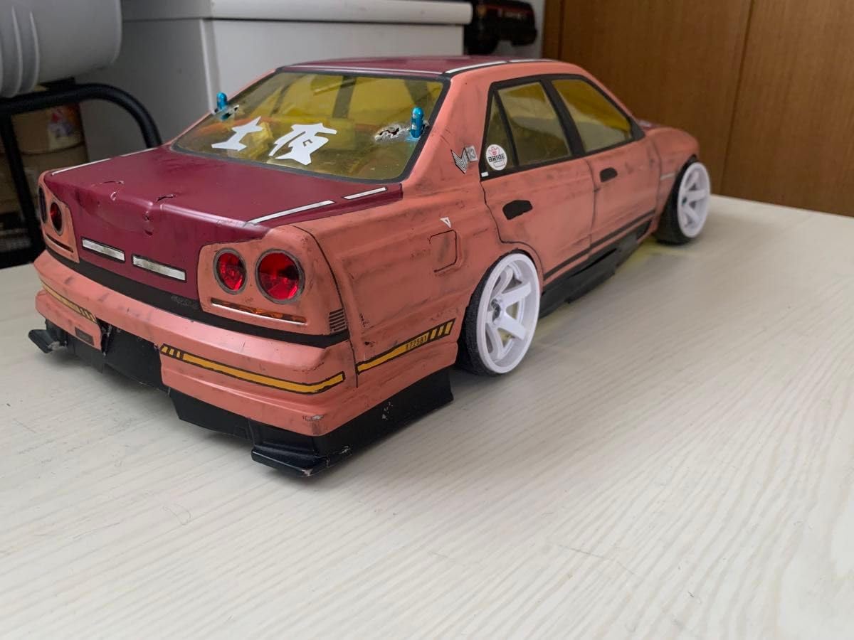 ラジコンボディ スカイライン ER34 タミヤ 日産 スカイラインgt-r r34 1/10 ラジコンボディ yd-2
