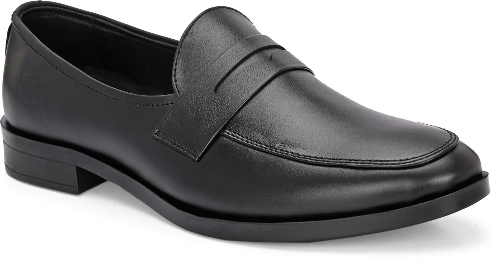 just leather Men Handcrafted Genuine Leather Noble Penny Loafers - Cushioned Leather Insole, Sleek Slip-On & Everyday Sophistication-picture-49