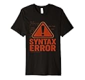 Syntax Error Warning Code Display Premium T-Shirt