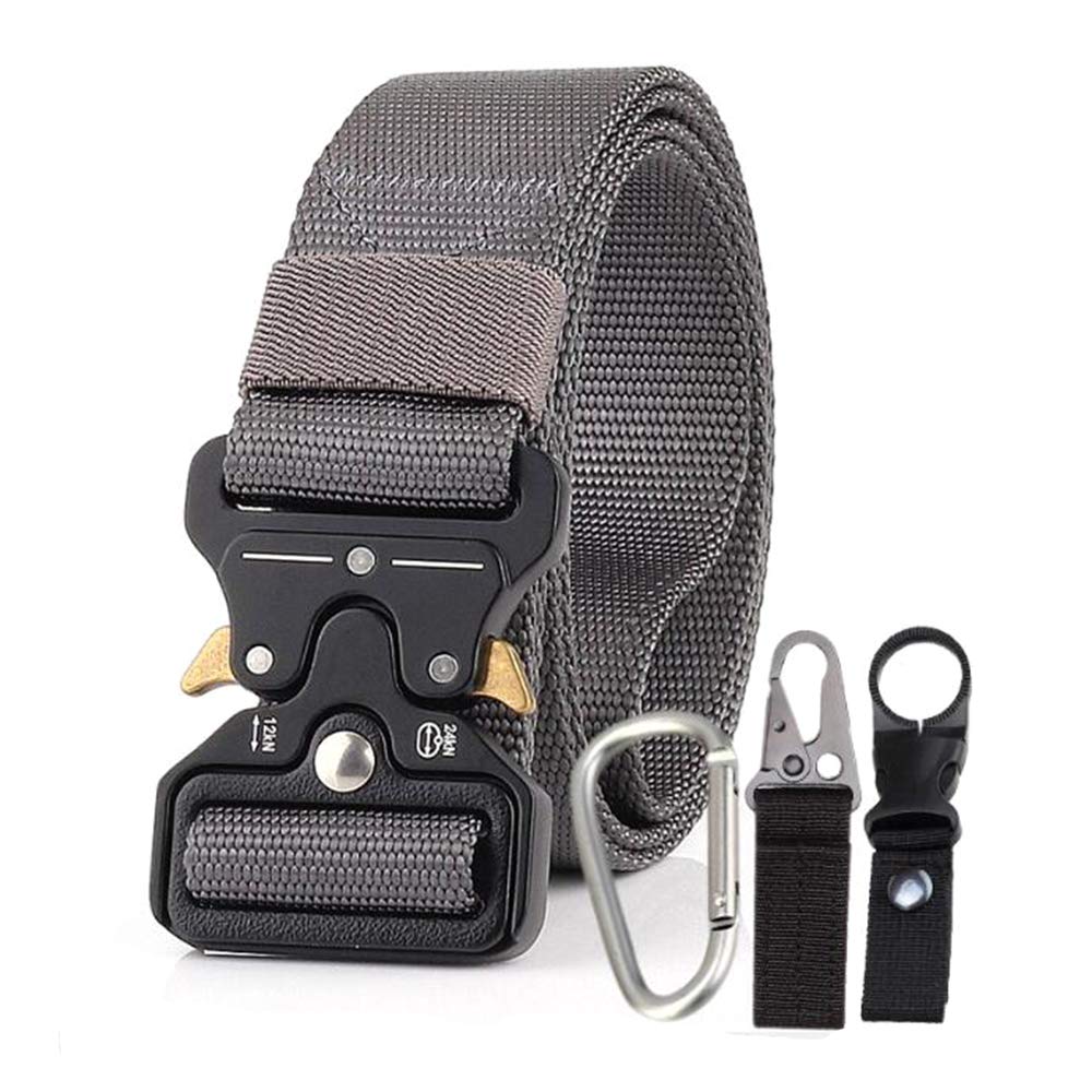 Cintura Tattica Nylon Cintura Tattica In Nylon Con Fibbia A Sgancio Rapido - Regolabile, Per Uomo, Lavoro E Outdoor Quick Release Thrustmaster - Foto 11