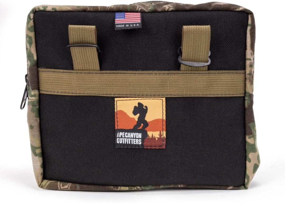 One Stick Saddle Pouch - Stylish and Convenient Gear Storage Solution for The Modern Hunter - Made in The US