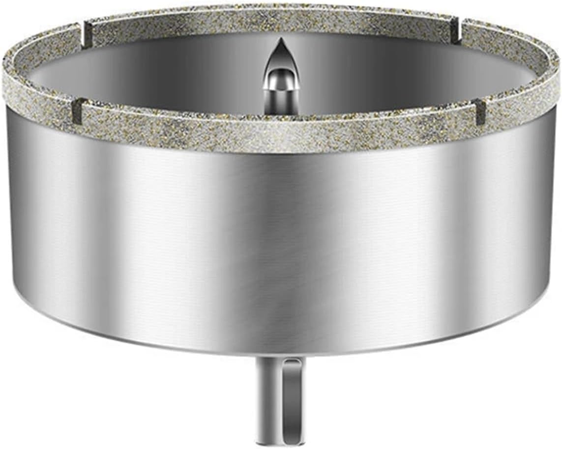 Triangular Positioning Drill Glass Hole Opener 16-120mm Multifunctional Center Drill Positioning Ceramic Tile Marble Drill Bit (Color : 80mm)