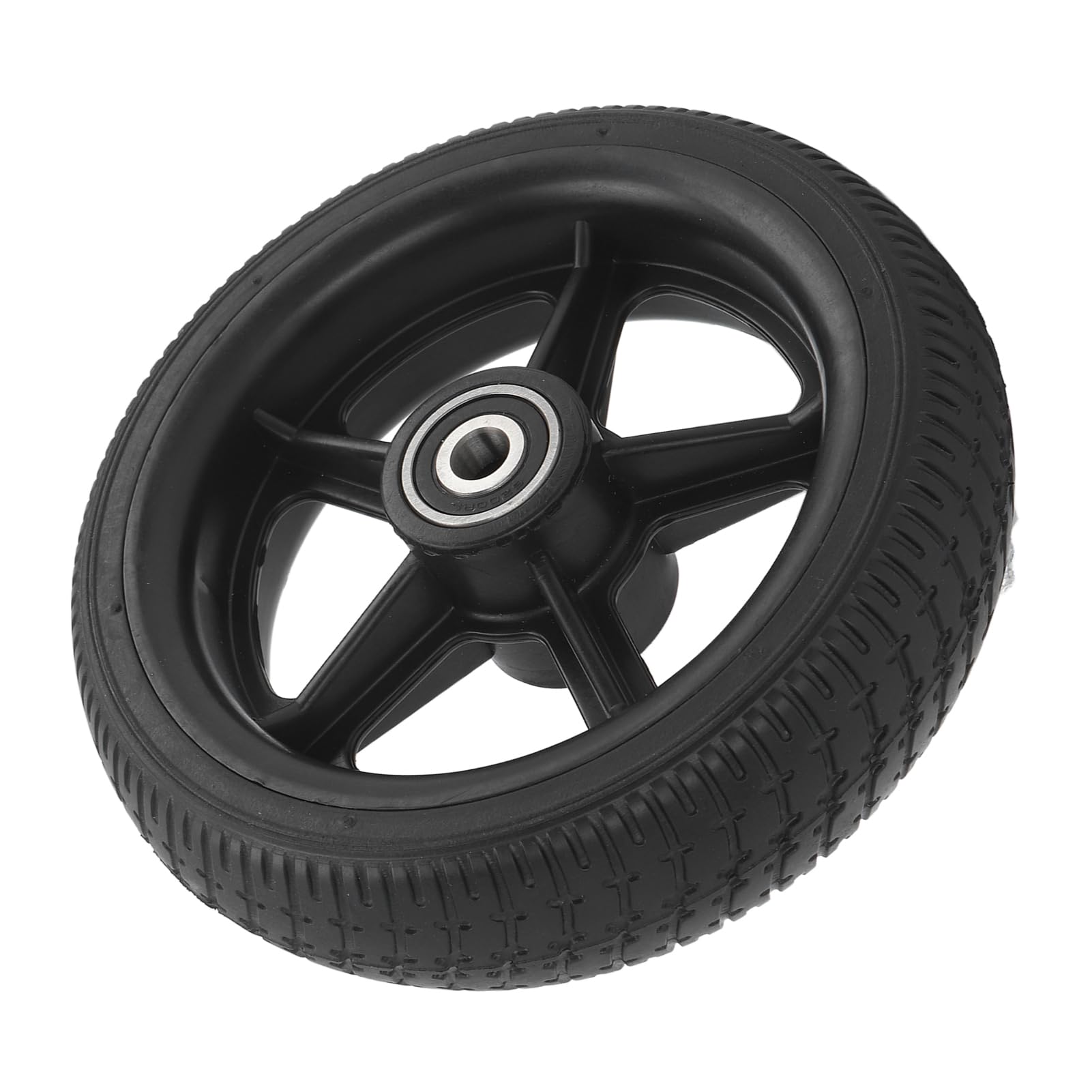 Electric Scooter Tyre, Anti Slip Explosion Proof Easy Installation Solid Rubber Tyre 6.5 Inch for Commuters Urban Riders Adults Replacement