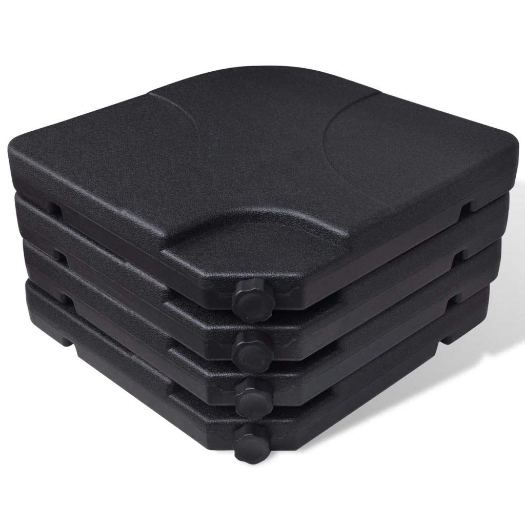 Base de Parasol Portable Sable/Eau 60 L,Pied De Parasol,Pied De Parasol Lourd,Pied De Parasol sur roulettes