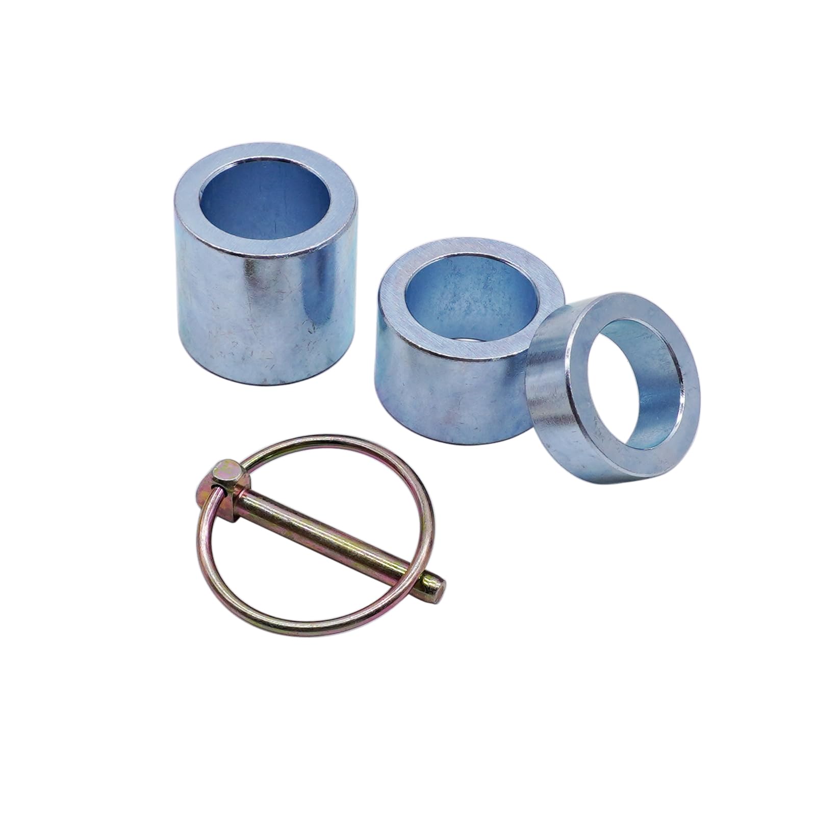 AIPICOFinish Mower Wheel Height Adjusters Kit 502120 1/2",1", 1-1/2" with Pin Lynch Replacement for King Kutter RFM-48 RFM-60 RFM-72 RSFM-72,County Line FM5 and FM6