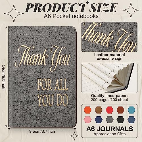 Carnets de notes en cuir Harloon de format compact poche