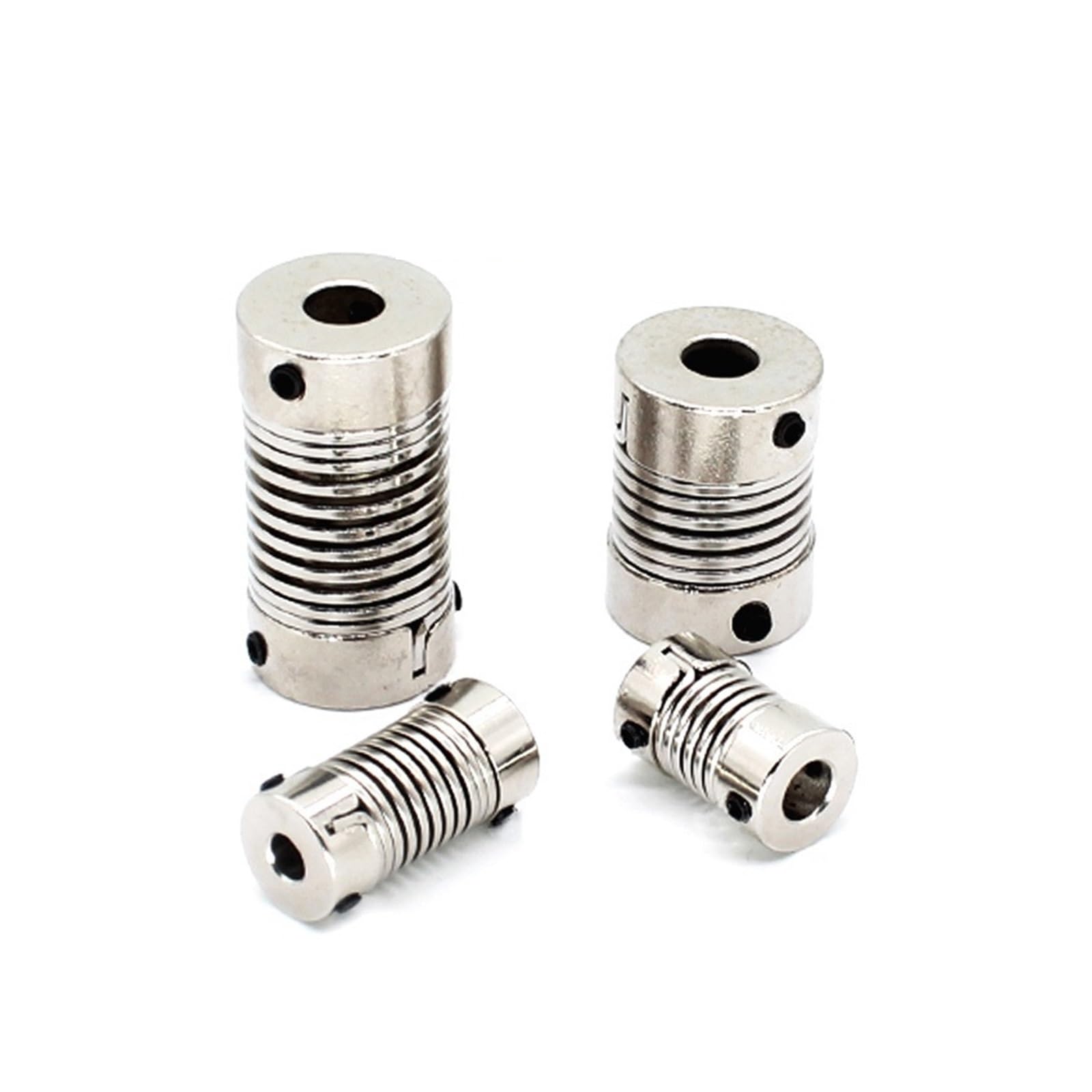 1 stück Aluminiumlegierung D26L50 Federkupplung Elastische Kupplung Verwendet for Servomotor Schraubenstangenwellenanschluss 3D-Drucker CNC Lucky(14X15)