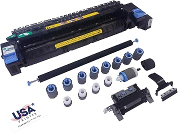 CE977A-DMK-USA RM1-6180 CE707-67912 Deluxe Maintenance Kit for HP Color LaserJet CP5520 CP5525 M750 Includes CE977A Fuser, RM1-6128 Transfer Roller, Tray 1-6 Roller Kit 110V