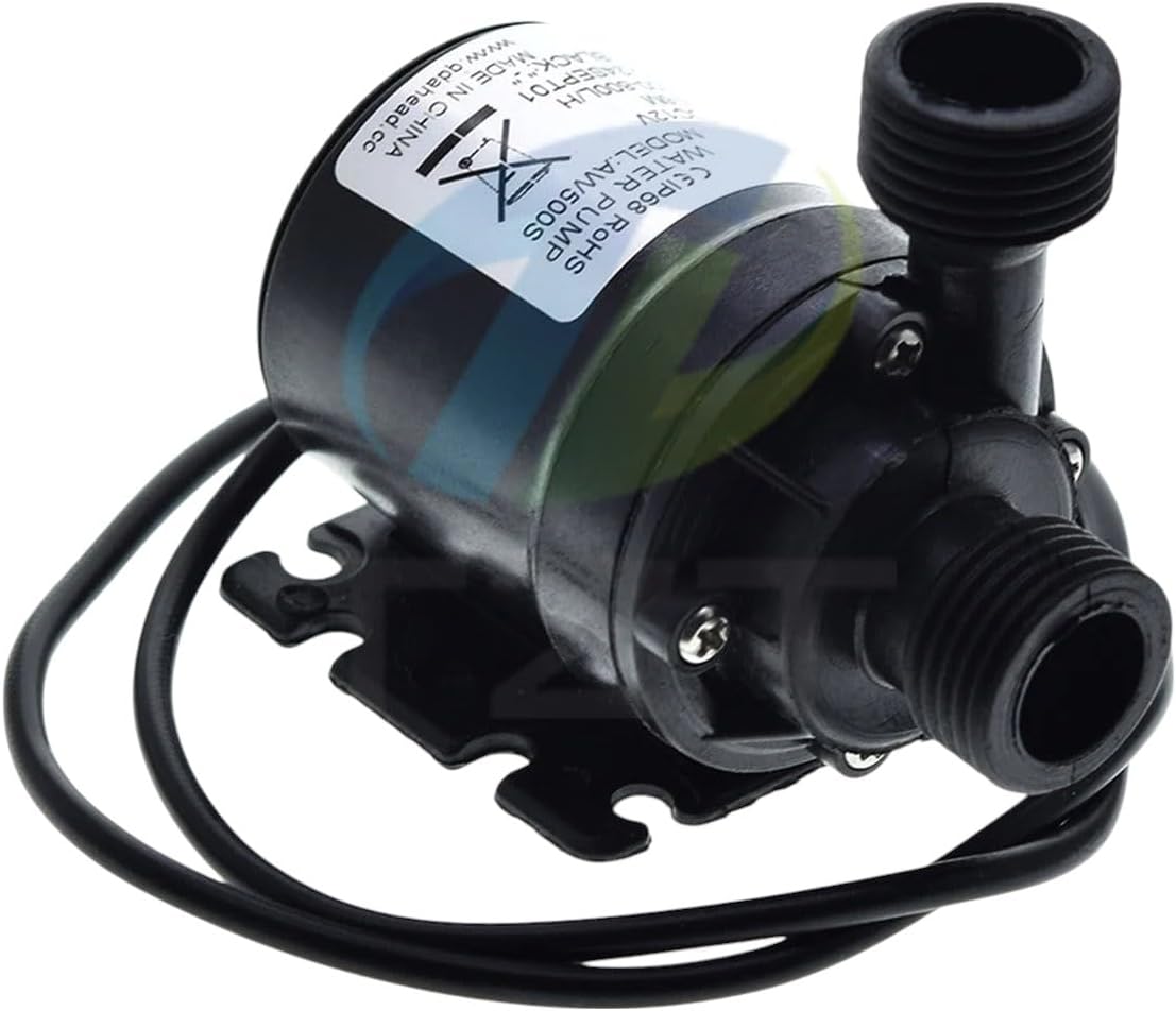 超静音ウォーターポンプ ミニDC 12V 19W 800L/H ブラシレスモーター 水中 水槽 庭園用 水槽用水ポンプ 池噴水